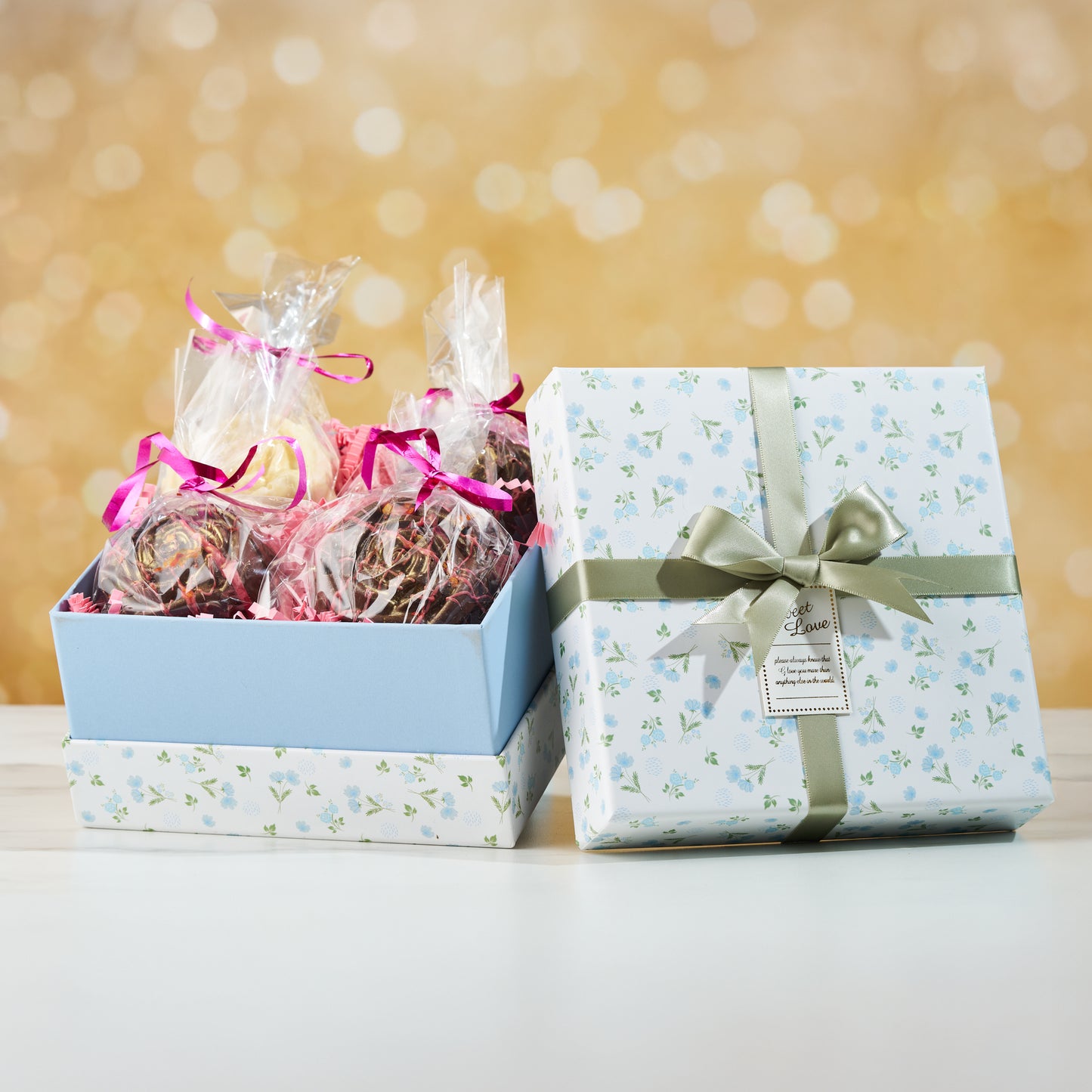 BOX DUBAJSKI CZEKOLADA + PRALINY